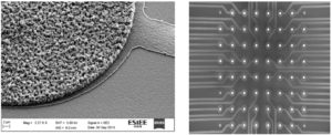 Full fiamonf electrode (left), Diamond MEA (righ)